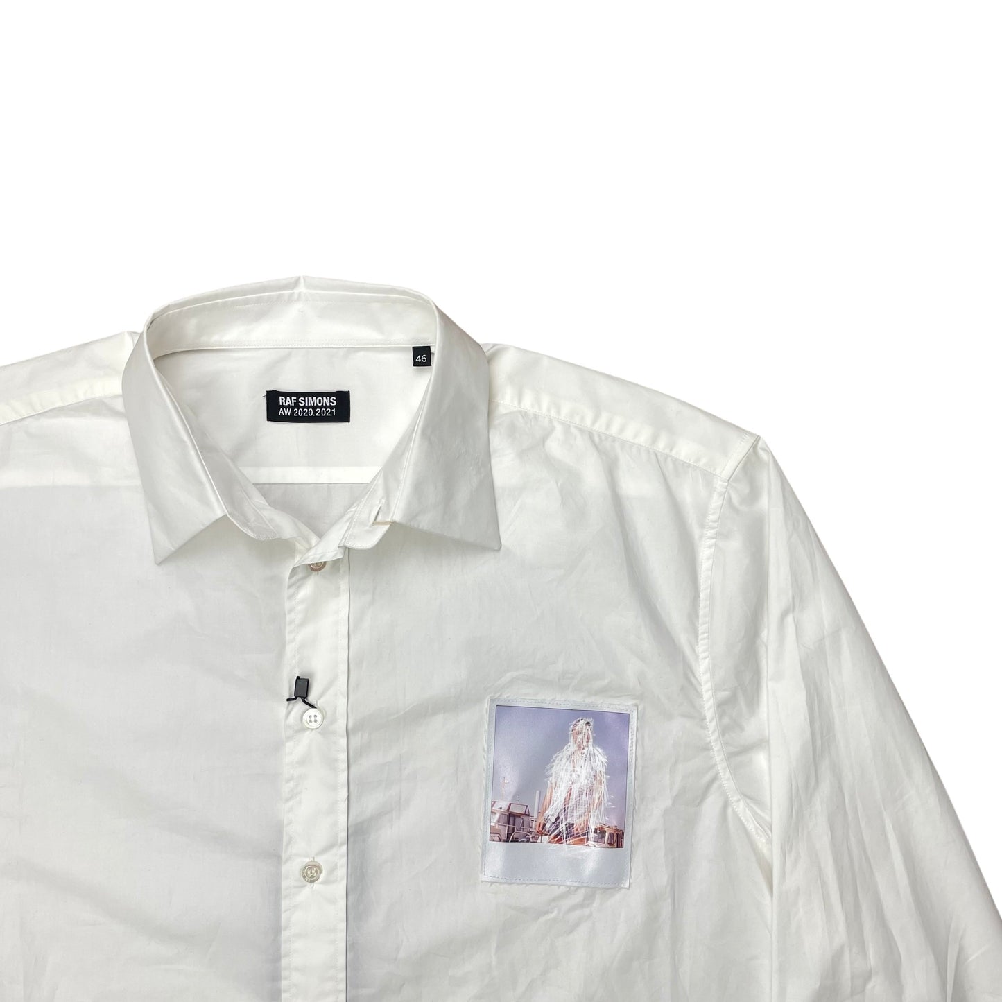 Raf Simons Photograph Print Shirt White - AW20