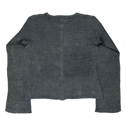 Rick Owens Babel Linen Biker Sweater - SS19