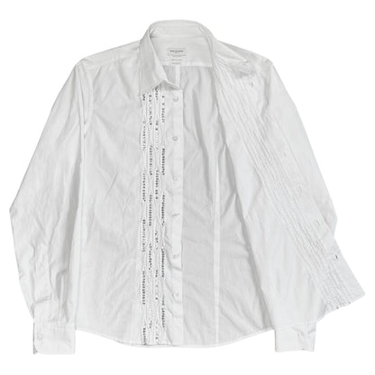 Dries Van Noten Cut Out Sequin Shirt