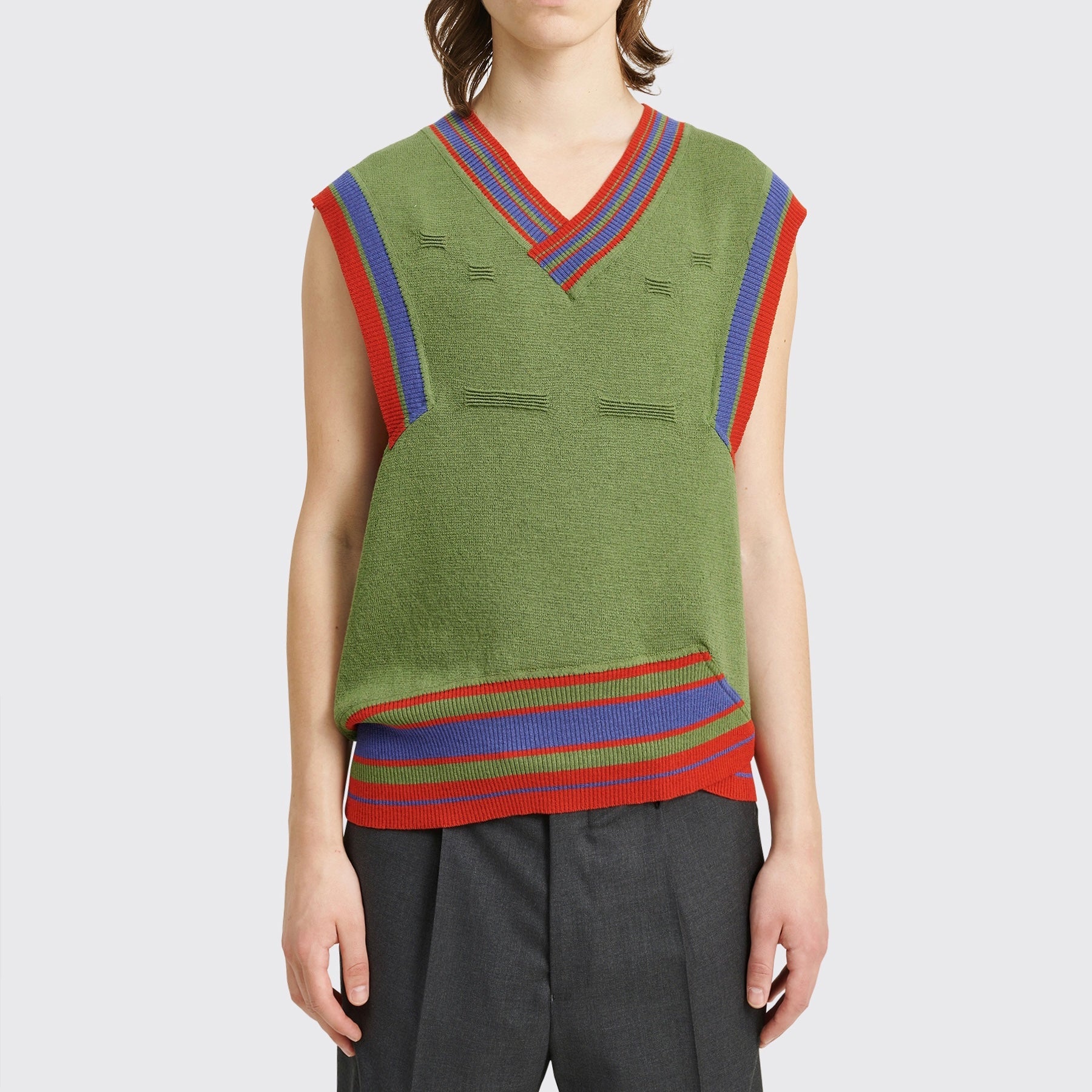 Kiko Kostadinov Dorset Knit Vest - AW21 – Vertical Rags