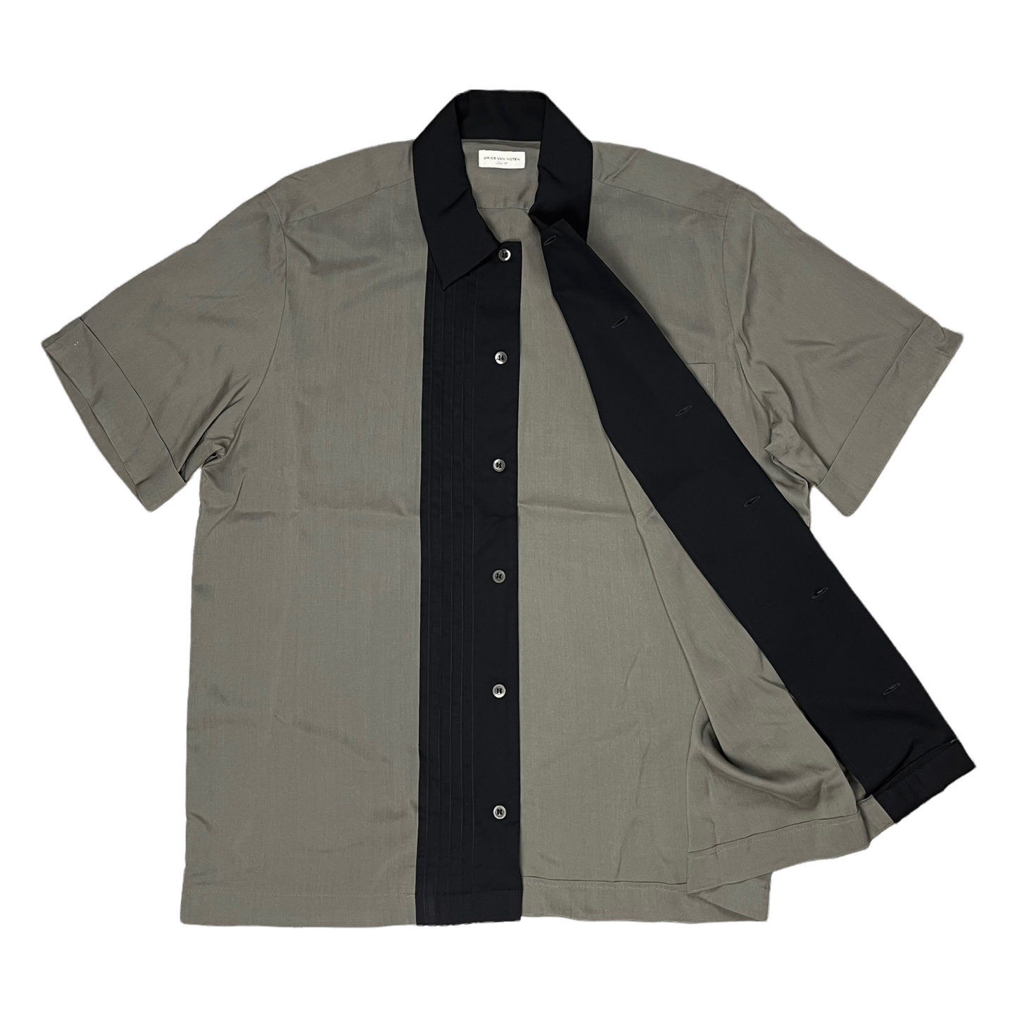 Dries Van Noten Colorblock Bowling Shirt - SS20