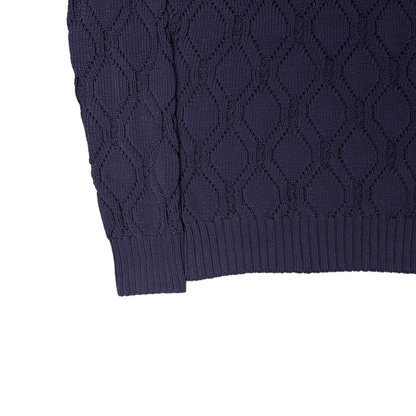 Dries Van Noten Asymmetric Zip Knit Sweater