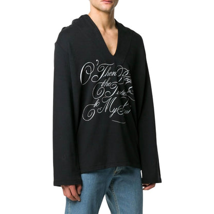 Ann Demeulemeester Oversized V-Neck Hoodie - SS20