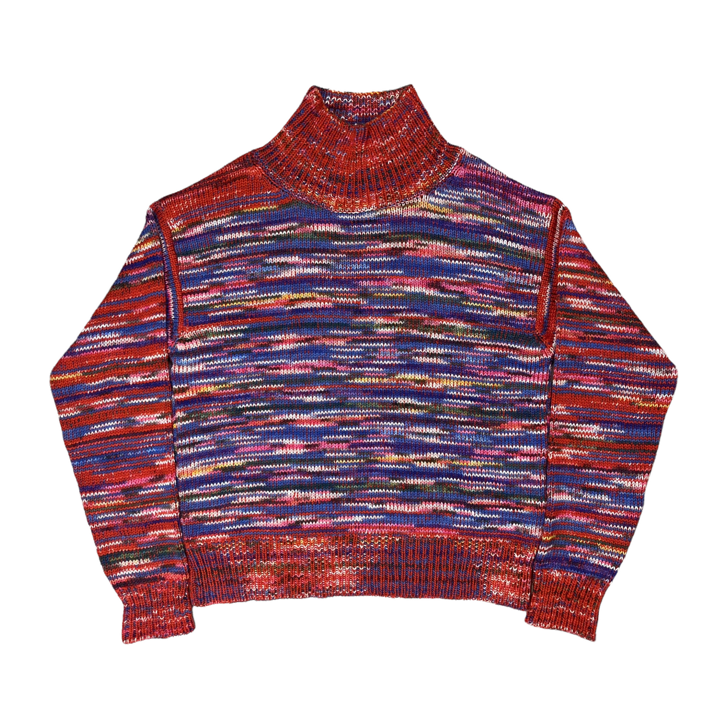 Dries Van Noten Marled Knit Mock Sweater - AW19 – Vertical Rags