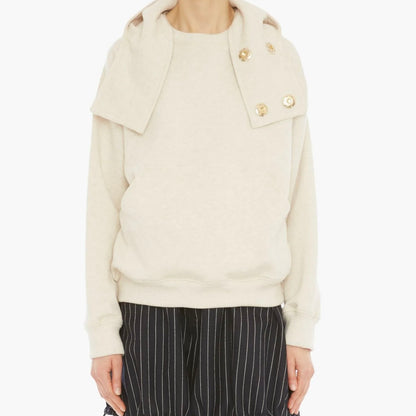 JW Anderson Button Up Popover Hoodie - AW19