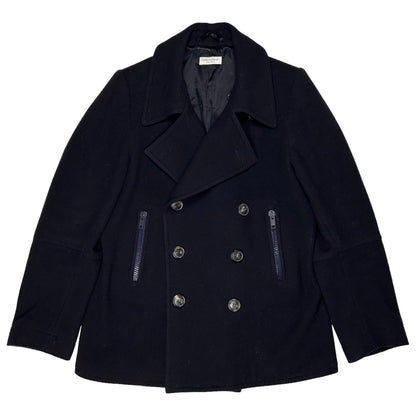 Dries Van Noten Leather Patch Zip Caban Jacket - AW11