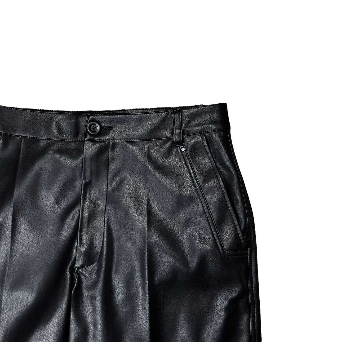 Rick Owens Drkshdw Vegan Leather Jet Pants - AW20