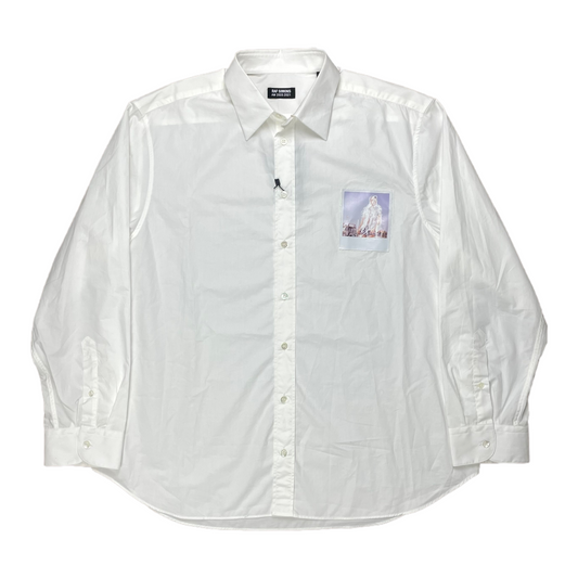 Raf Simons Photograph Print Shirt White - AW20