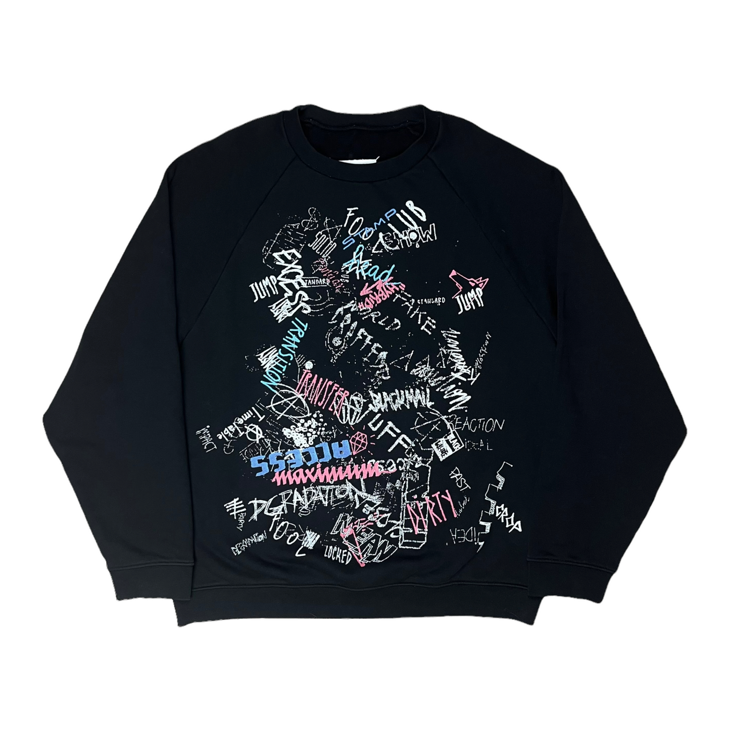 Maison Margiela Graffiti Print Sweater - SS20