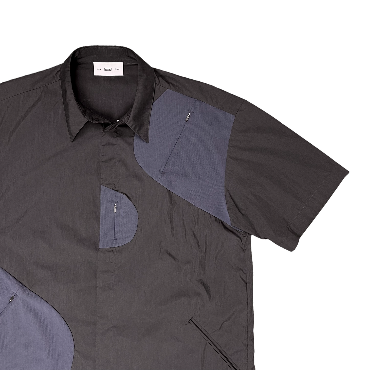 Post Archive Faction 4.0 Center Shirt Brown - SS21 – Vertical Rags