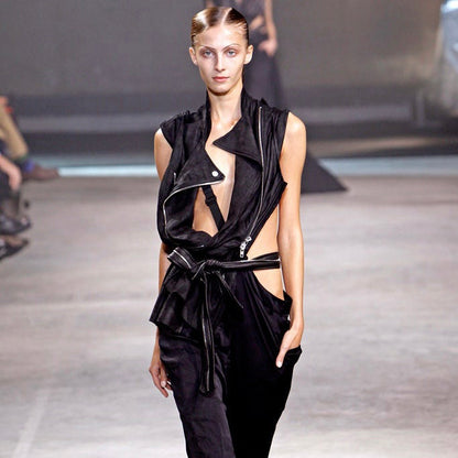 Haider Ackermann Belted Blister Vest - SS11