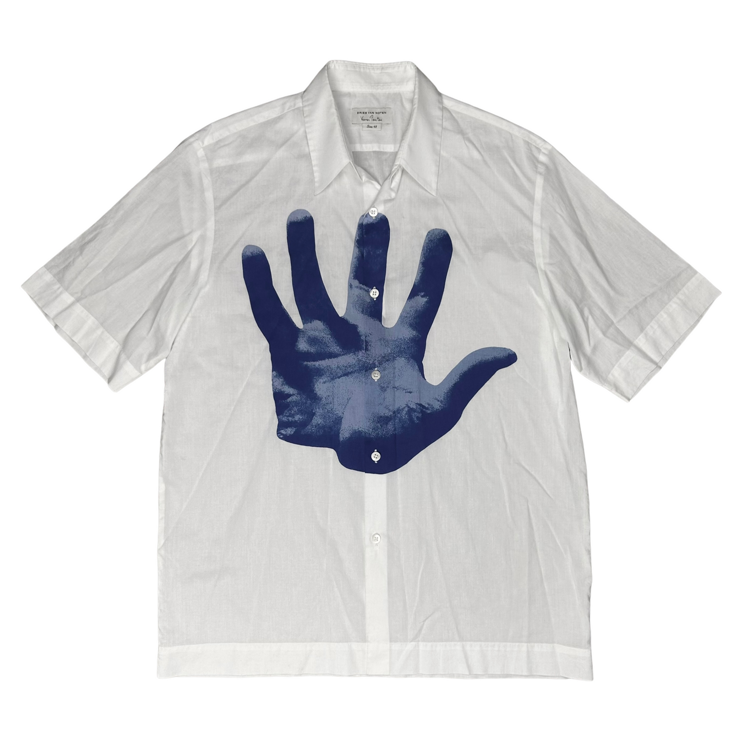 Dries Van Noten Verner Panton Hand Short Sleeve Shirt - SS19