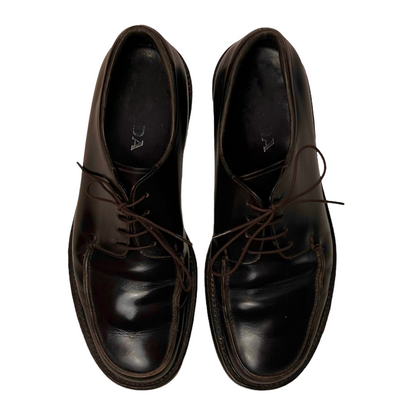 Prada Rounded School Derbies