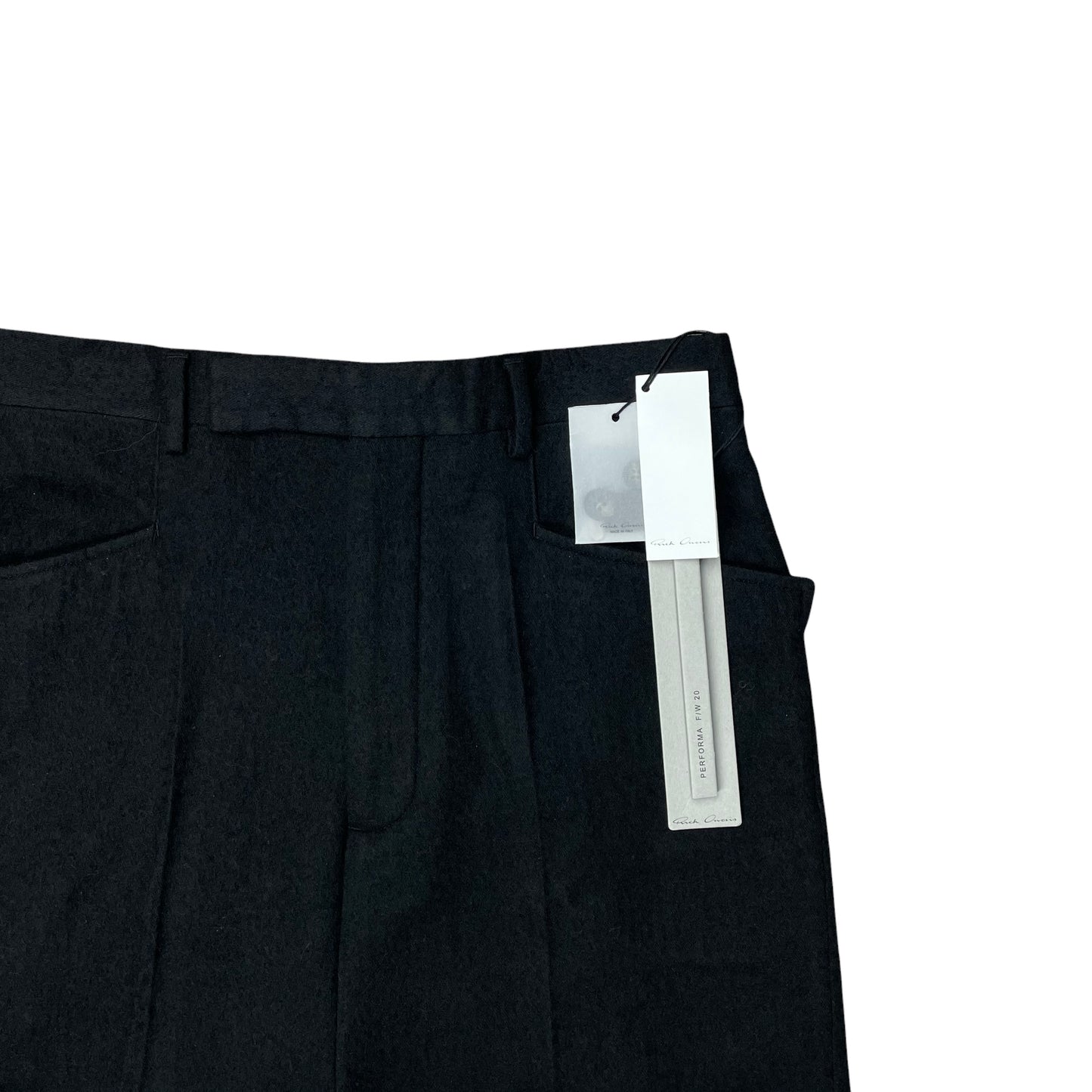 Rick Owens Soft Wool Walrus Trousers - AW20