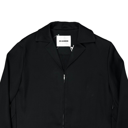 Jil Sander Zipped Wool Shirt - AW21