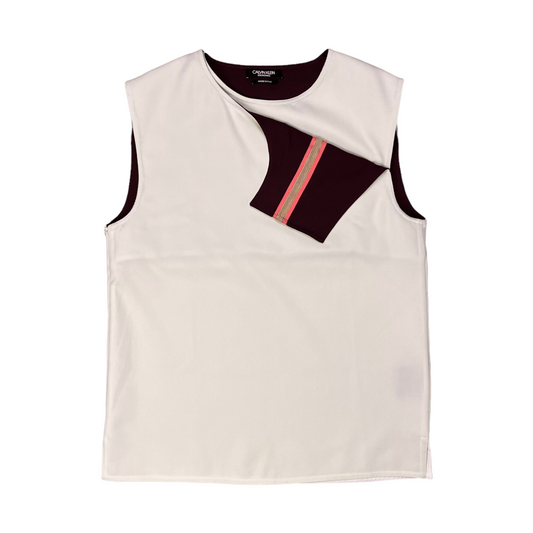 Calvin Klein 205W39NYC Fold Flap Vest Top - AW17