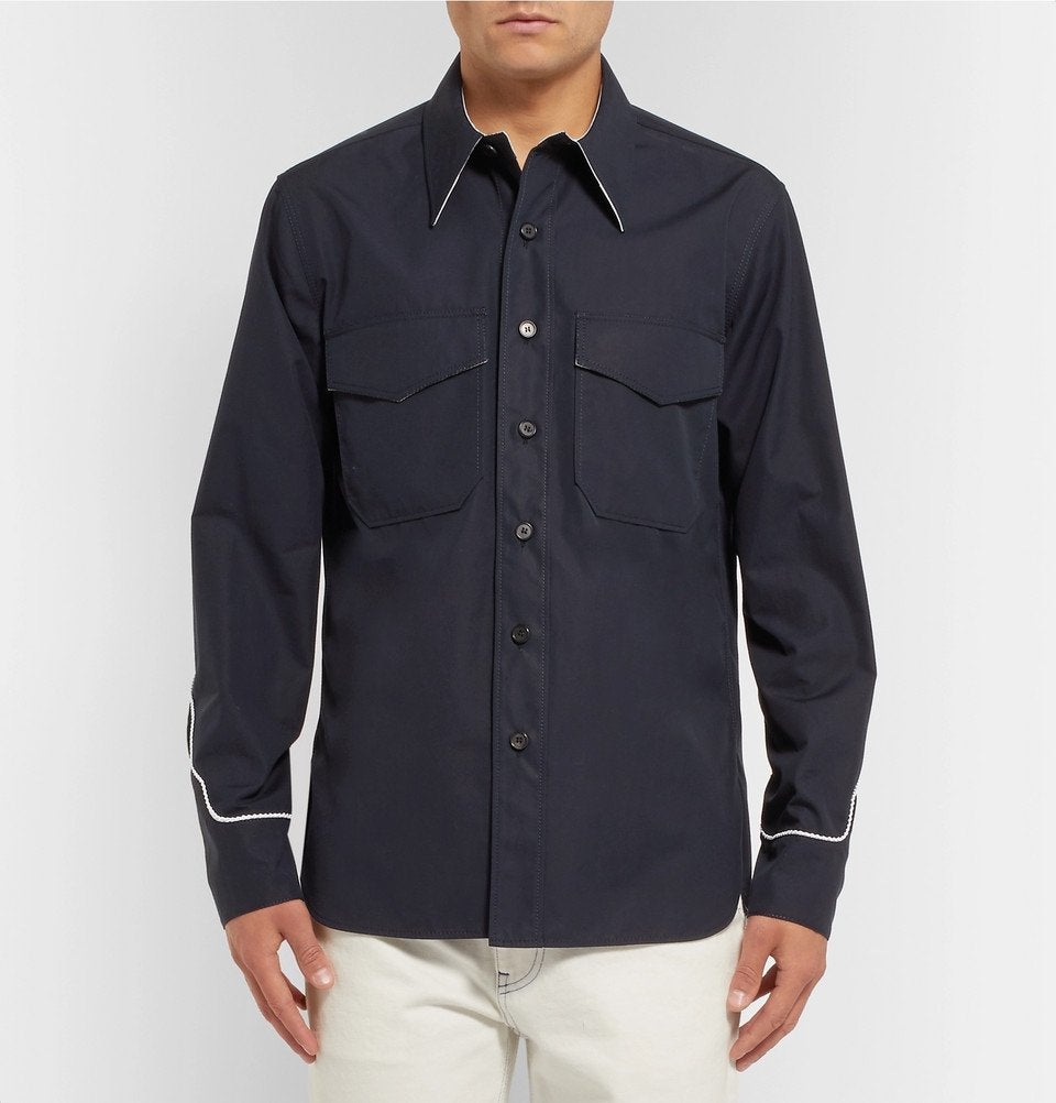 Calvin klein western shirt best sale