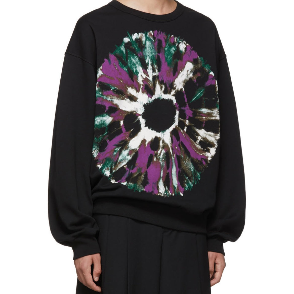 Dries Van Noten Tie Dye Print Sweater - AW19 – Vertical Rags