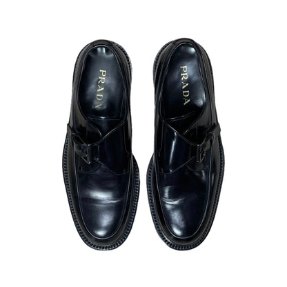 Prada Monk Strap Buckle Derbies