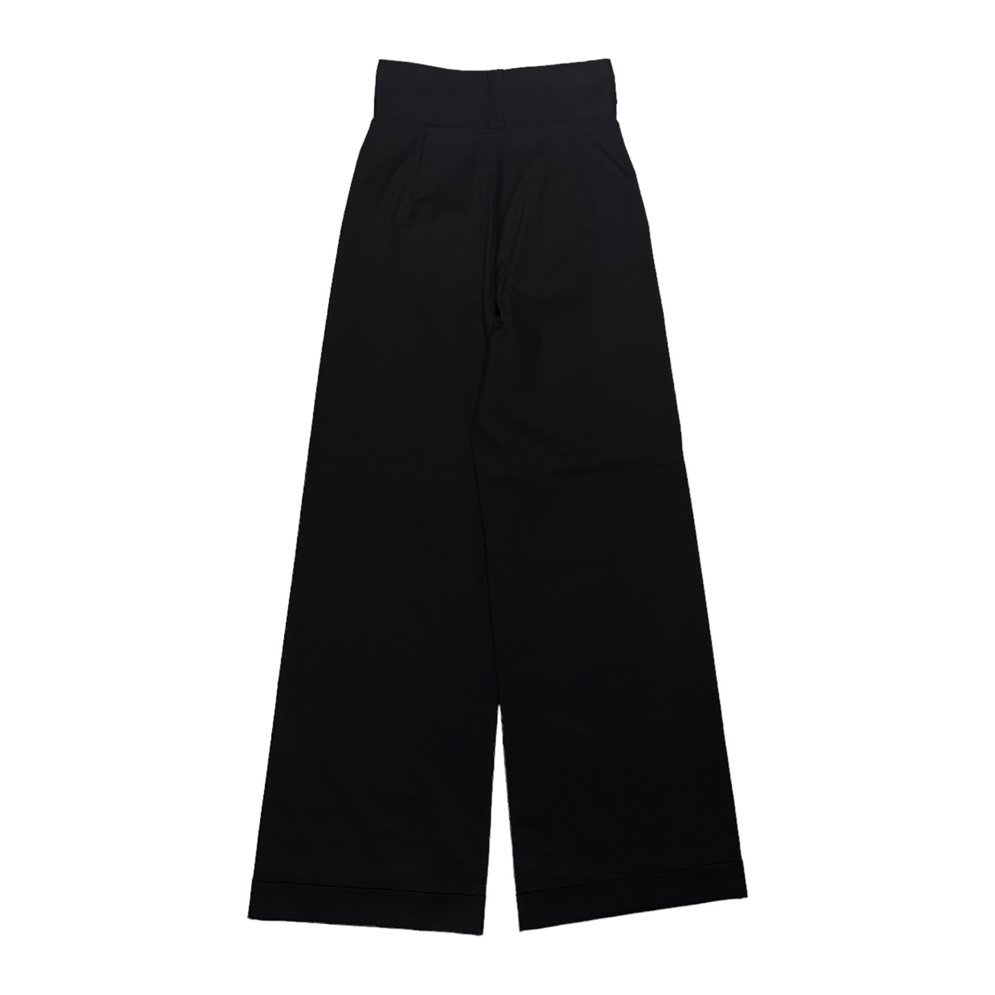 Dries Van Noten Wide Double Waist Panel Trousers