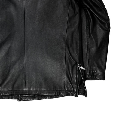 Dior Homme Datachable Faux Fur Leather Jacket