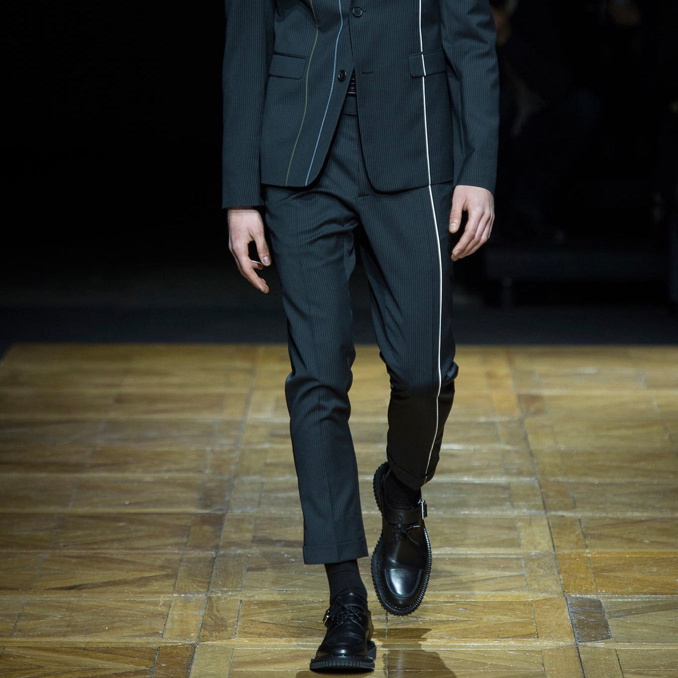 Dior Homme Cap Toe Buckle Derbies - AW14