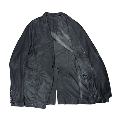 Rick Owens DRKSHDW Waxed Island Blazer - SS13