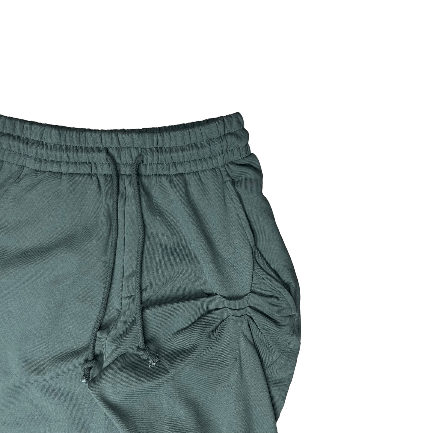 Dries Van Noten Distorted Sweat Pants Jade Green