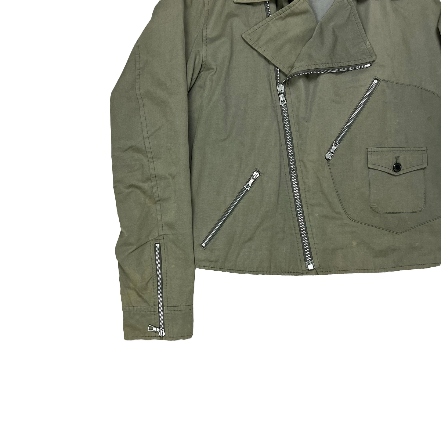 Dries Van Noten Cargo Biker Jacket