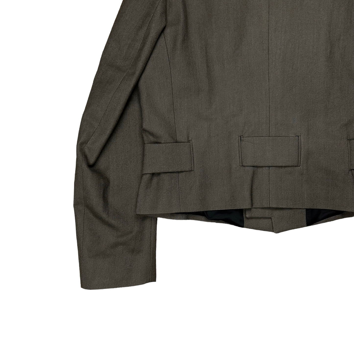 Dries Van Noten Cropped Belted Officer Jacket