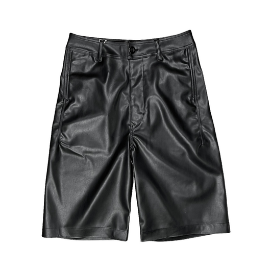 Rick Owens DRKSHDW Jet Vegan Leather Shorts - AW20