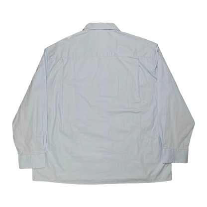 Raf Simons Pleated Photo Print Shirt - SS19