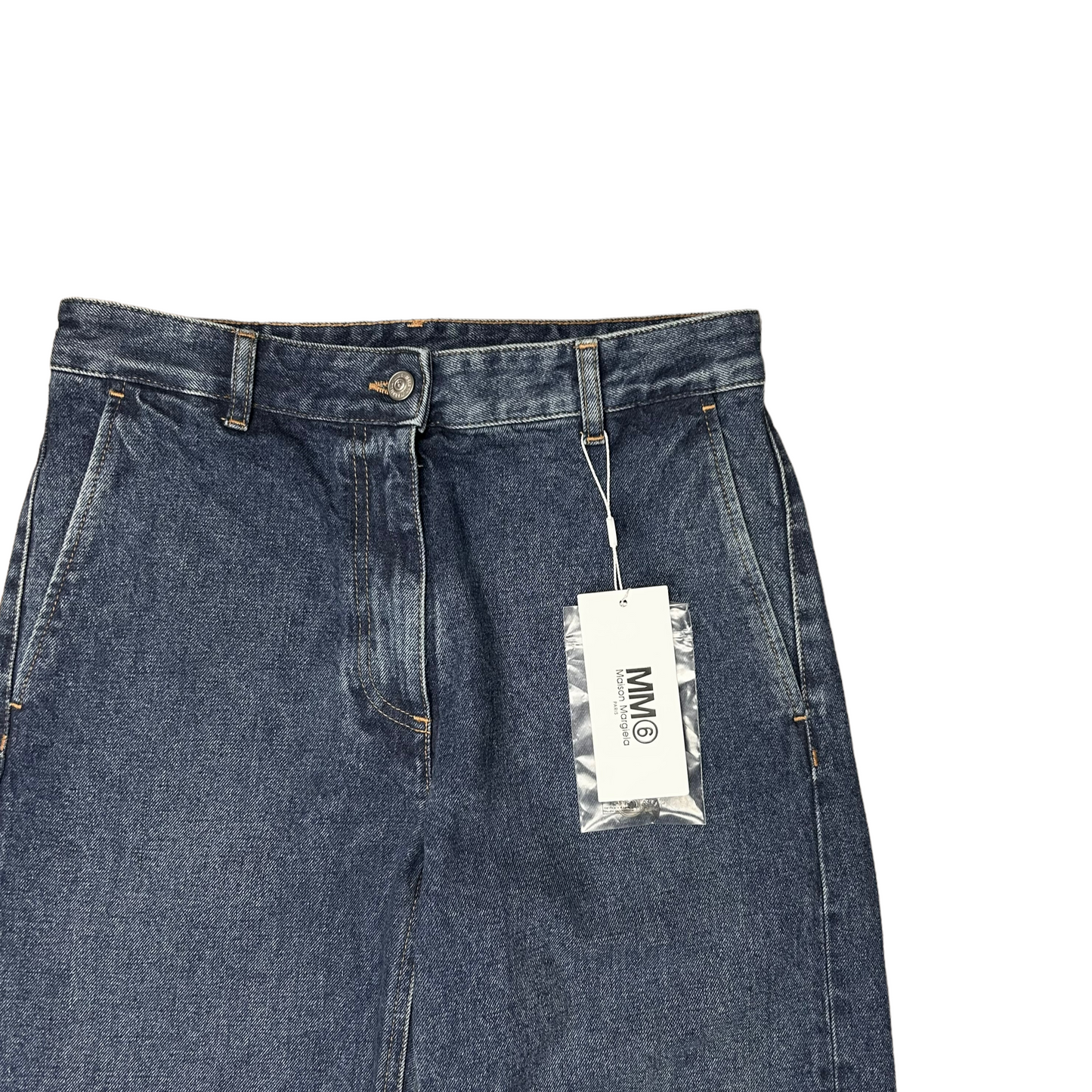 Maison Margiela MM6 Straight Blue Jeans - AW22