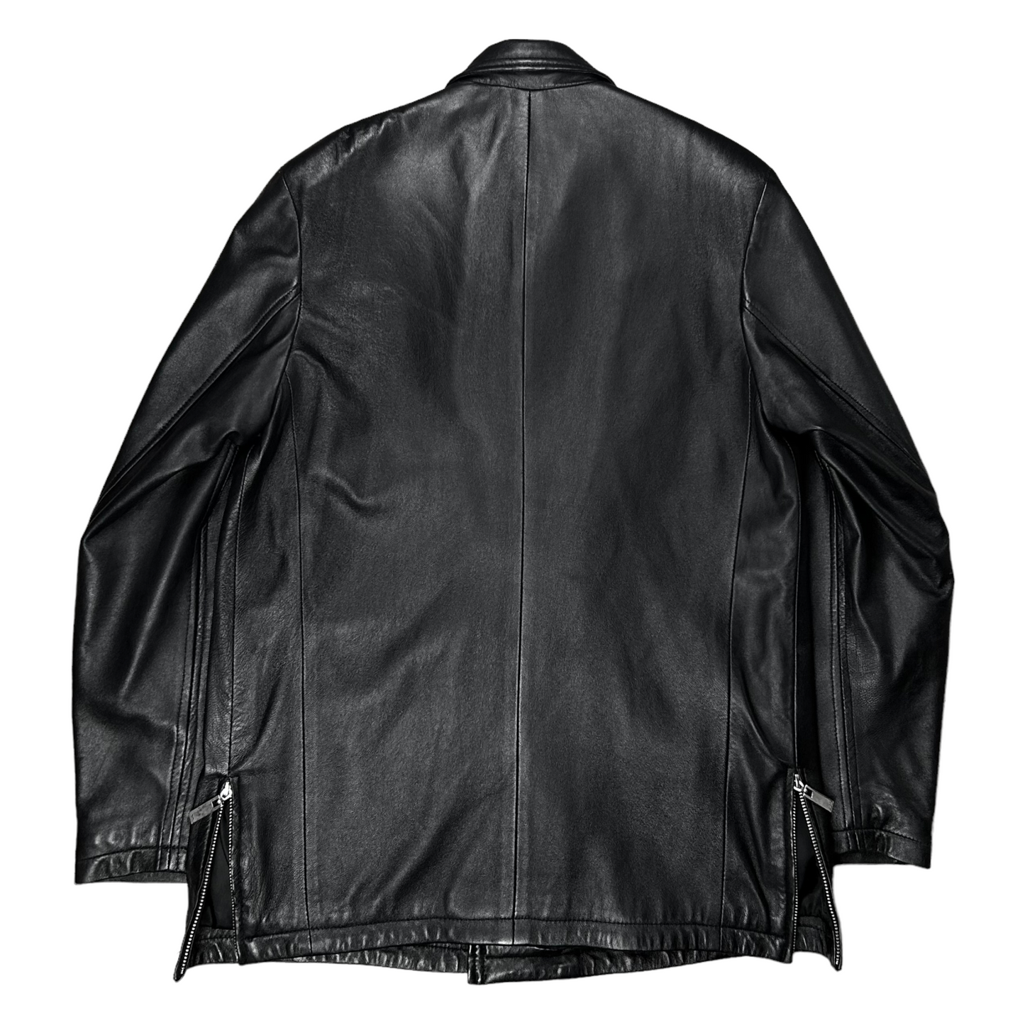 Dior Homme Datachable Faux Fur Leather Jacket