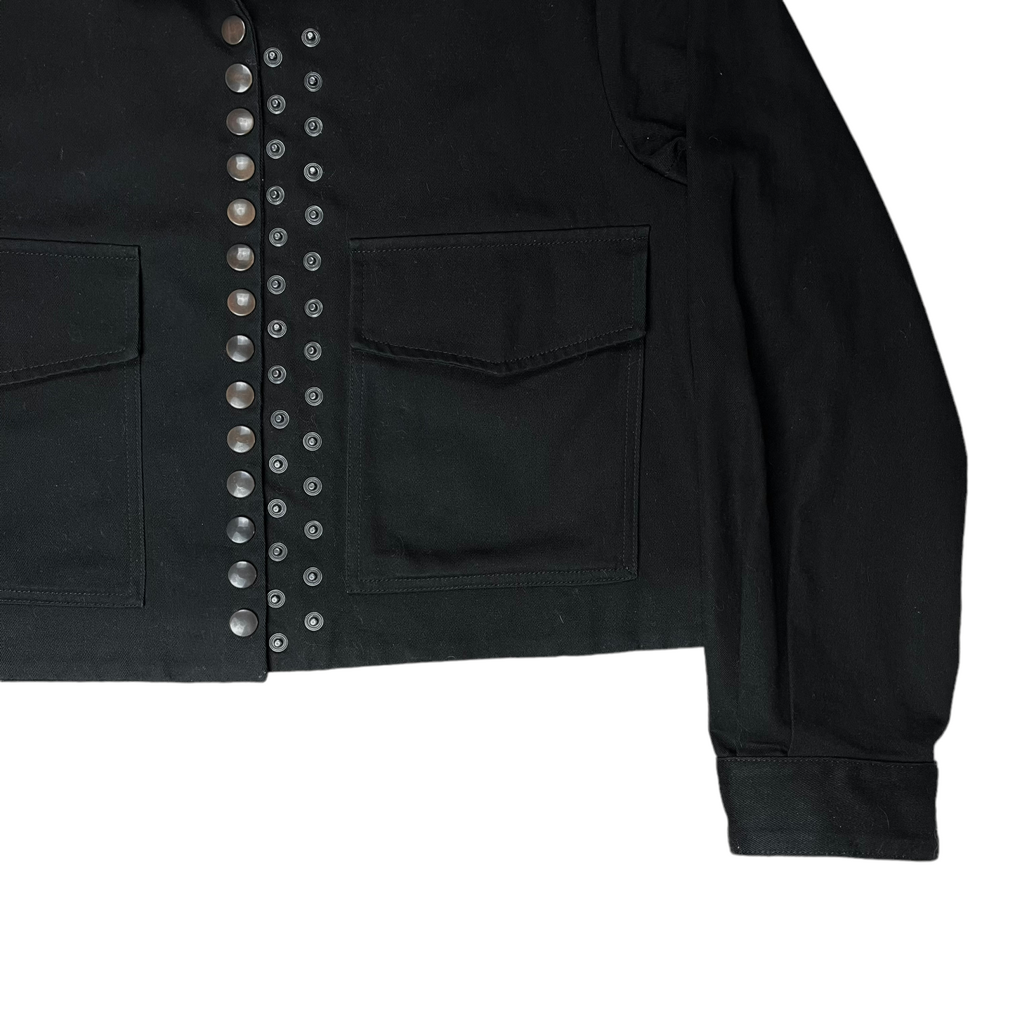 Dries Van Noten Cropped Multi Snap Button Jacket  - AW19