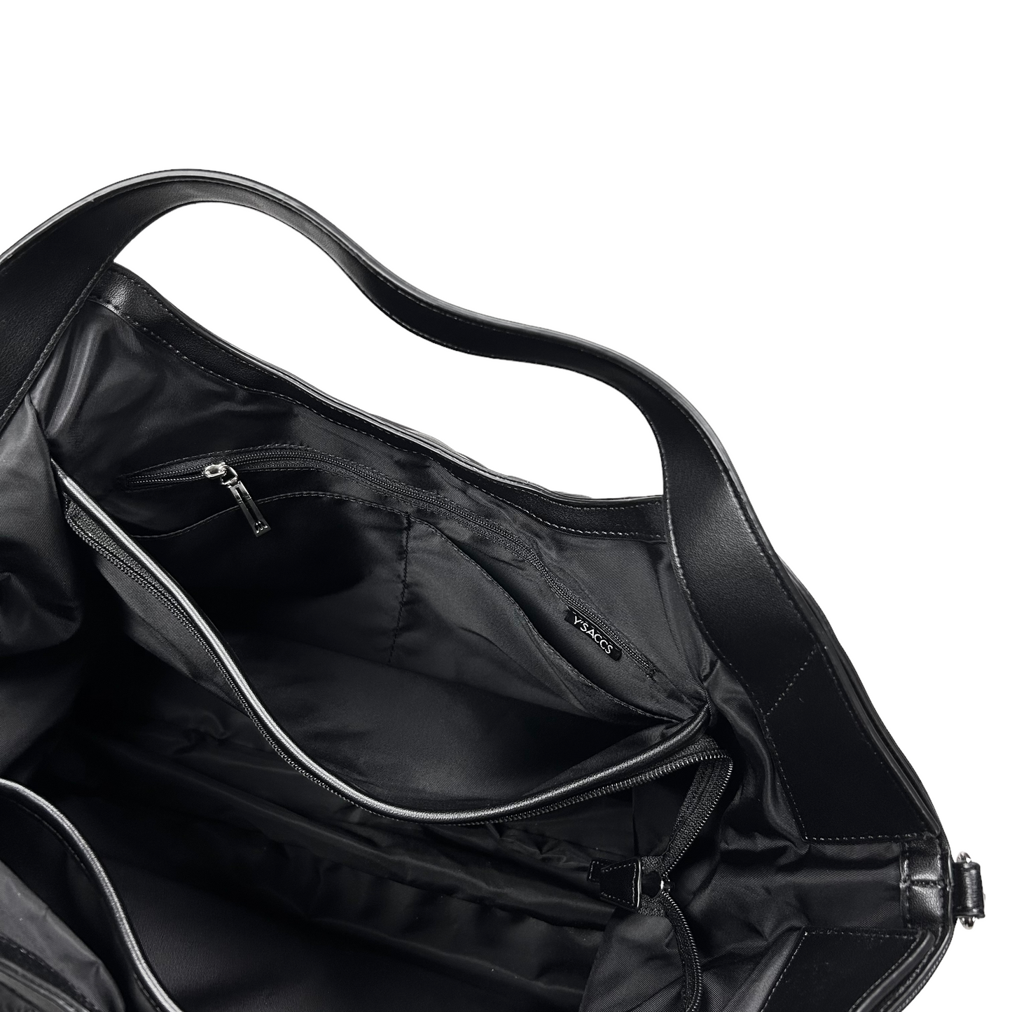Yohji Yamamoto Y‘Saccs Quilted Zip Bag