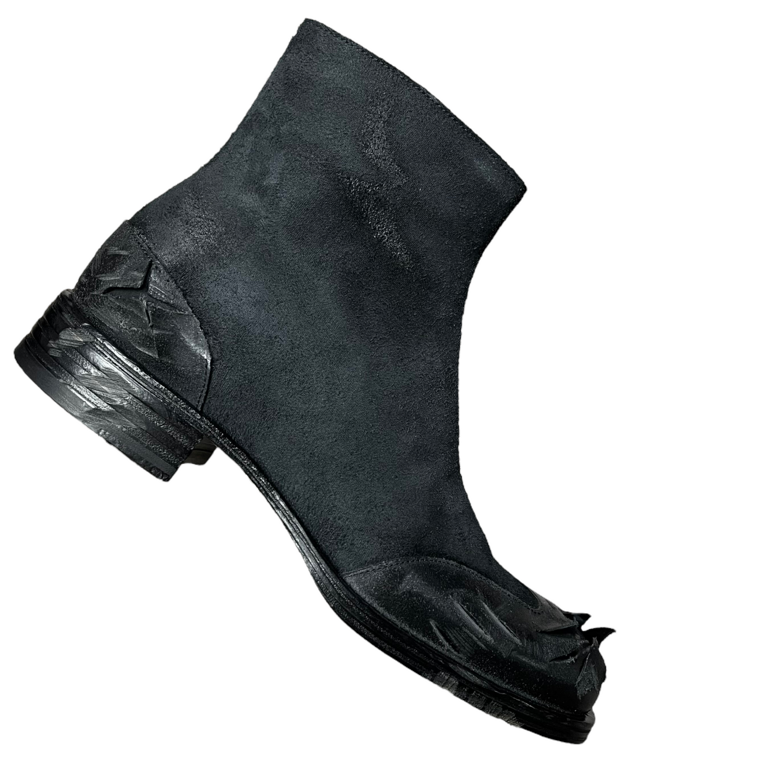 Maison margiela 2025 distressed boots