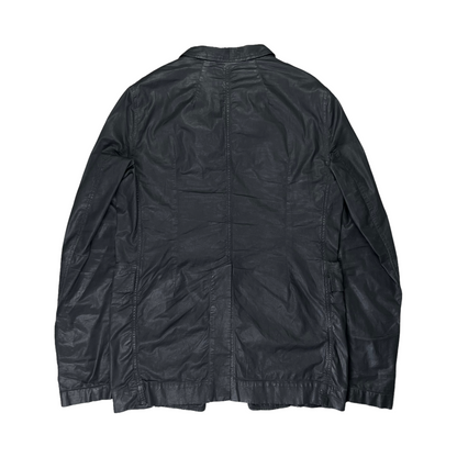 Rick Owens DRKSHDW Waxed Island Blazer - SS13