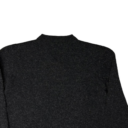 Raf Simons RS Logo Lambswool V-Neck Sweater