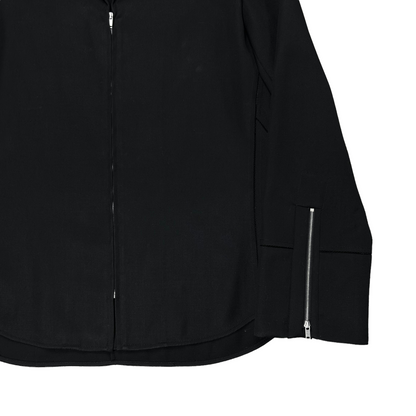 Jil Sander Zipped Wool Shirt - AW21