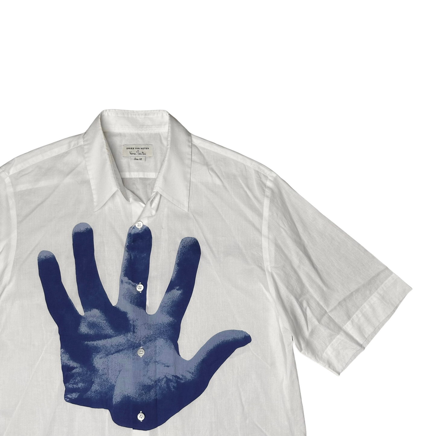 Dries Van Noten Verner Panton Hand Short Sleeve Shirt - SS19