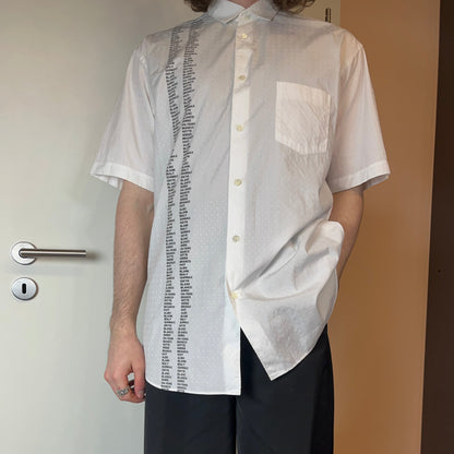 Comme des Garcons Shirt Blanco Print Shirt