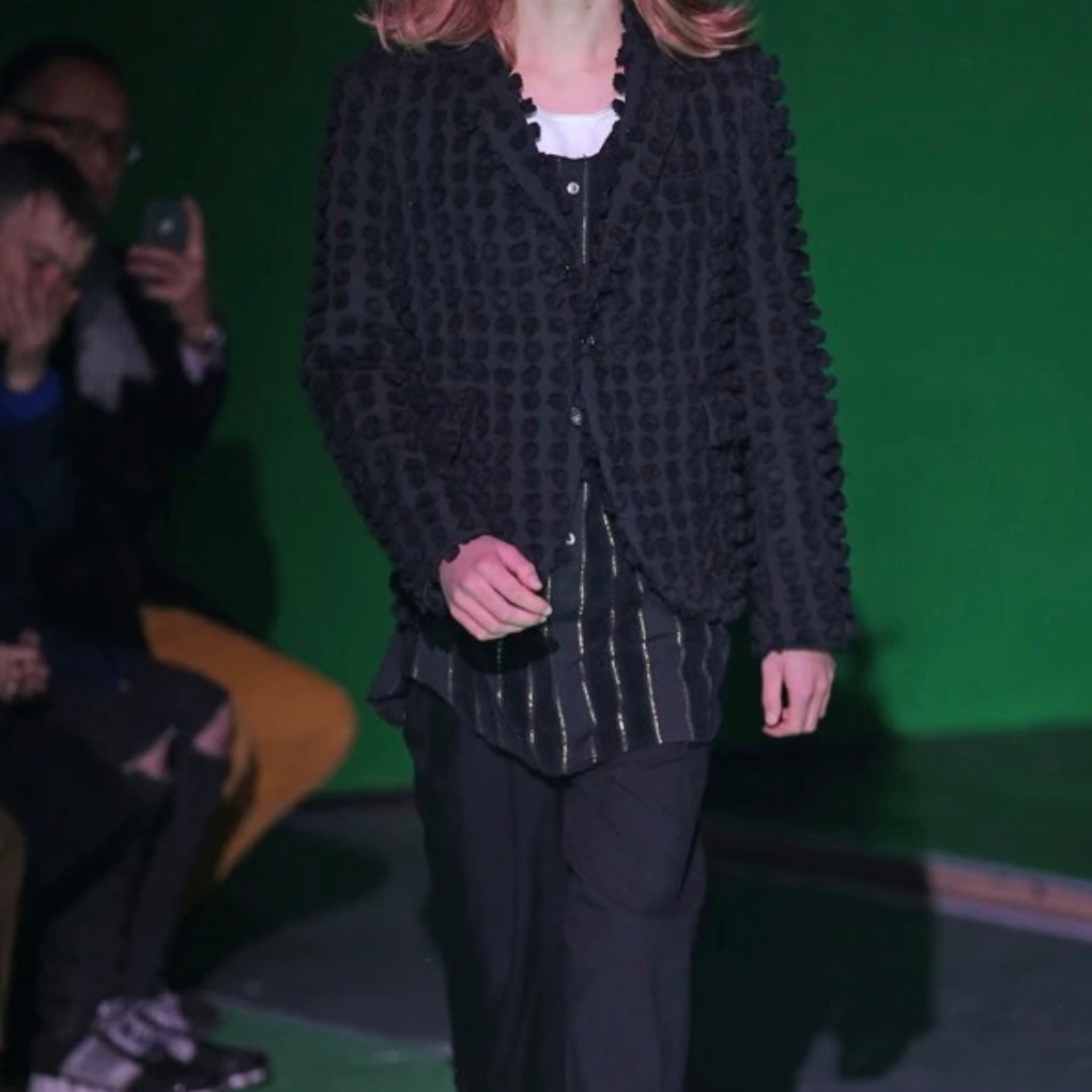 Comme des Garcons Homme Plus Geometric Embroidery Blazer - AW13