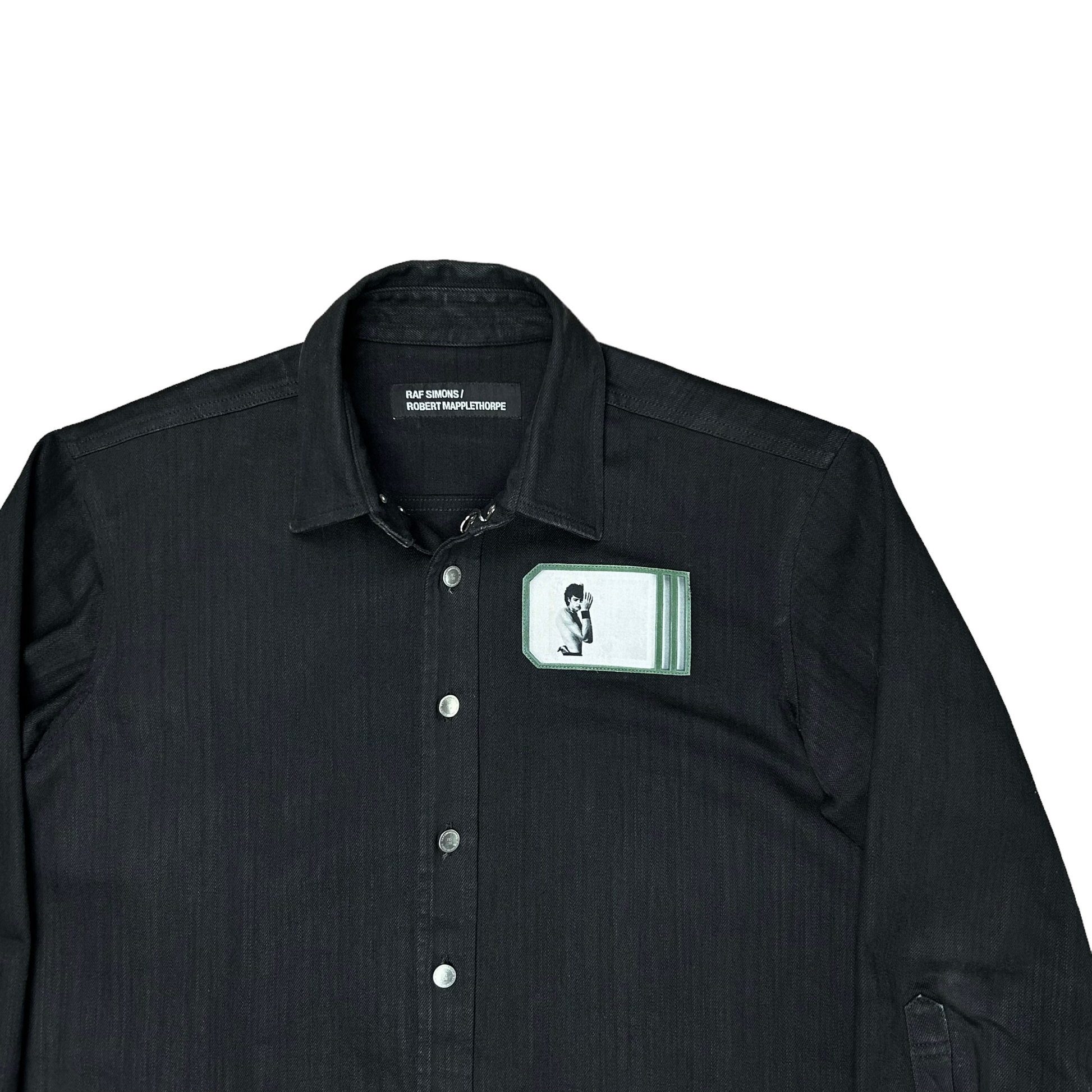 RAF SIMONS ROBERT MAPPLETHORPE デニムシャツ RAF SIMONS ROBERT MAPPLETHORPE デニムシャツ