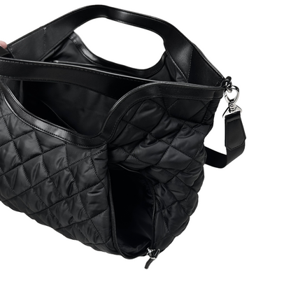 Yohji Yamamoto Y‘Saccs Quilted Zip Bag