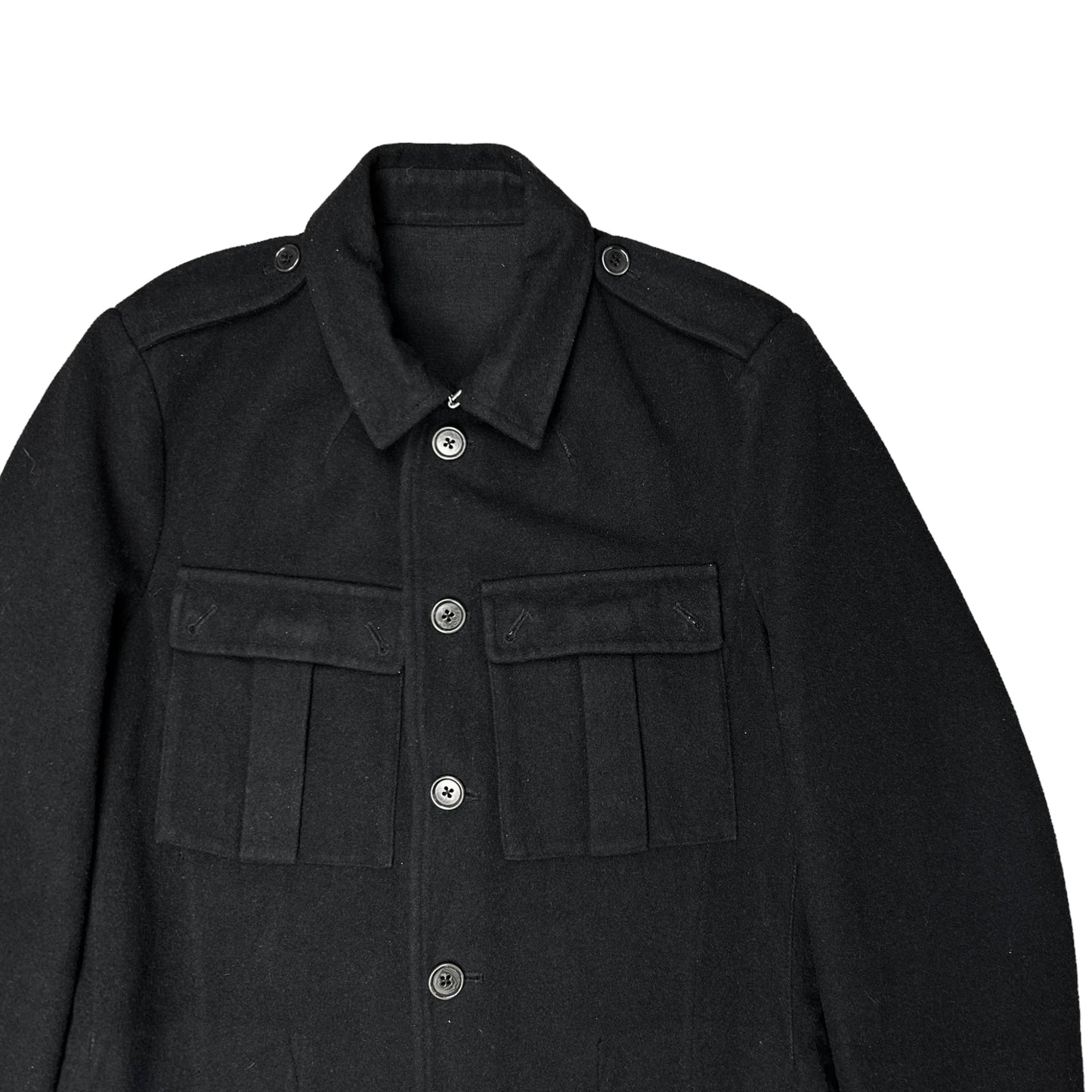 Dries Van Noten Marine Wool Jacket