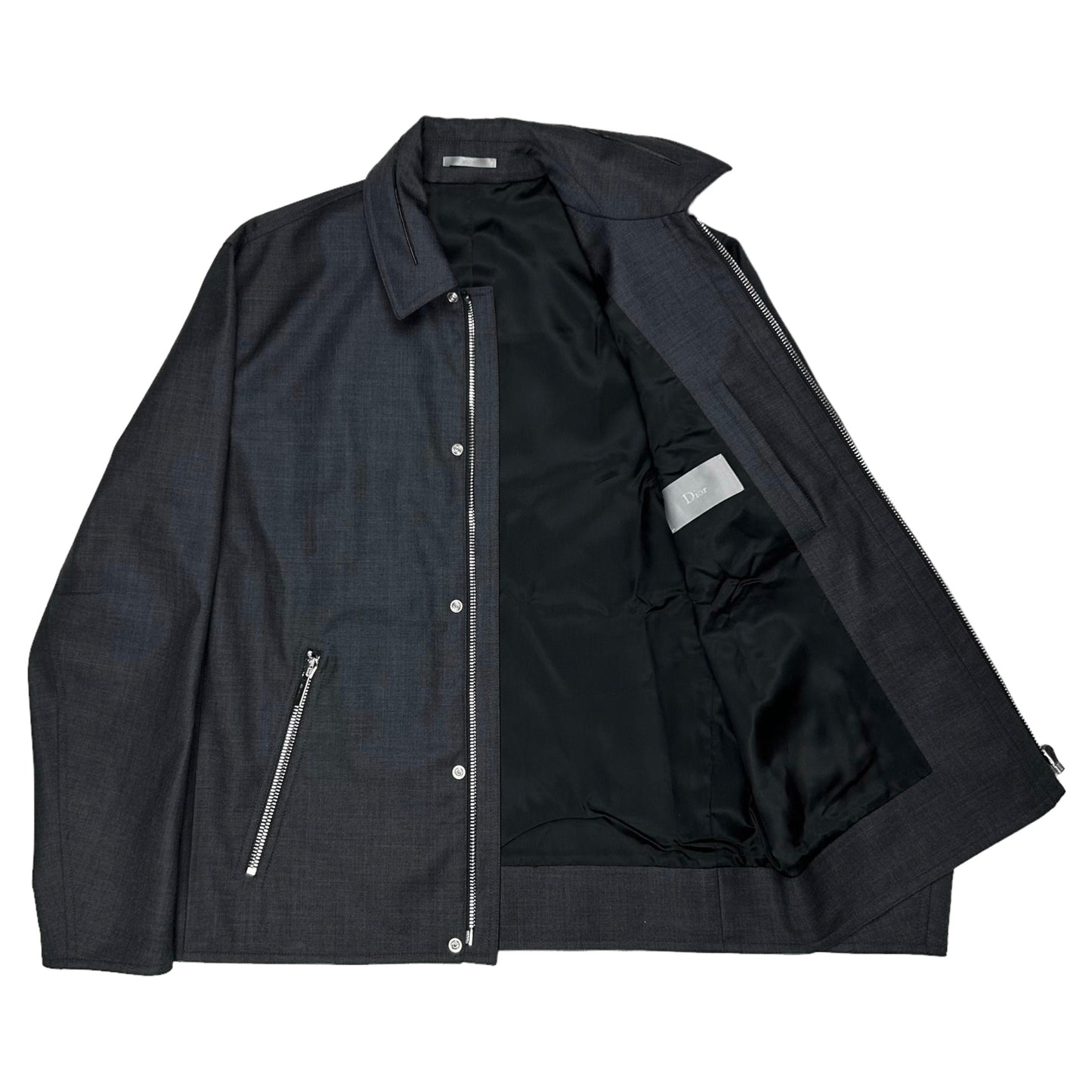 Dior Homme Snap Button Flap Work Jacket - AW19