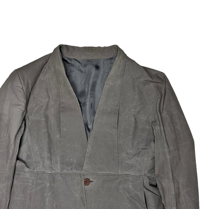 Rick Owens Naska Single Button Blazer Dust - SS12