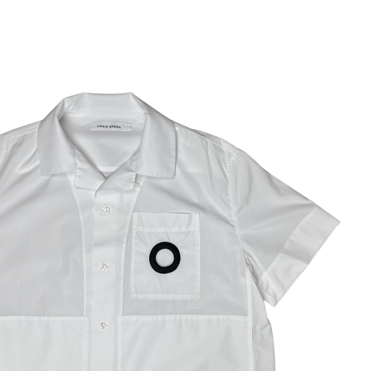 Craig Green Embroidered Hole Bowling Shirt - SS20