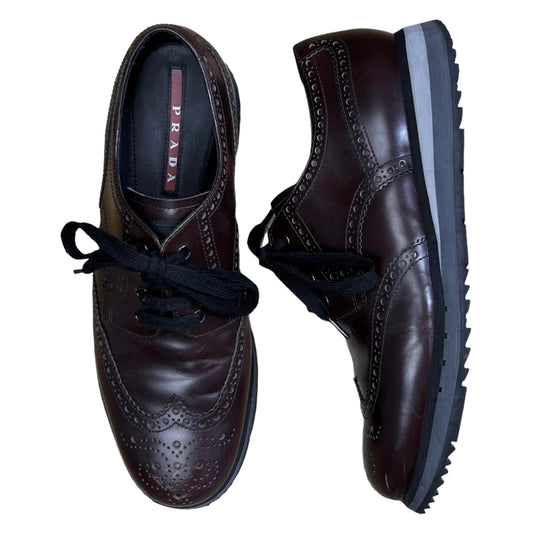 Prada Causal Brogue Derbies